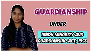 Guardianship Under Hindu Law in Tamil  Hindu Minority and Guardianship Act 1956  Legal Knowledge [upl. by Samp]