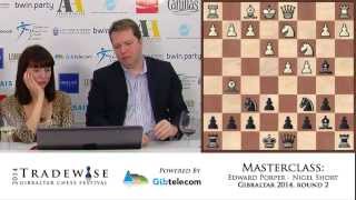 Tradewise Gibraltar Chess 2014  Masterclass Nigel Short amp Elisabeth Paehtz [upl. by Lucie]