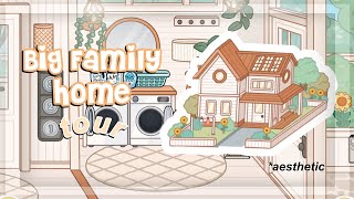 big family house tour  CHECK DESCRIPTION  aesthetic toca routines [upl. by Tawnya]