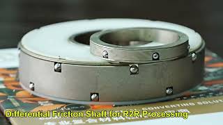 3inch amp 6inch Differential Friction Shaft Ring for R2R Processing [upl. by Aeneas]