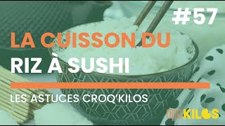 Riz à sushis ASTUCE La cuisson du riz à sushis expliquée étape par étape [upl. by Stanway]