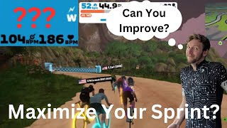 How To Sprint Faster In Zwift  Learning Zwift  5 Tips For NonSprinters [upl. by Ahdar720]