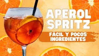 ¡Cómo Preparar el Famoso Aperitivo Italiano Aperol Spritz 🍹🇮🇹✨ [upl. by Ninette]