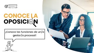 🤓 Gestión Procesal  ¿Cuáles son sus funciones [upl. by Gensler655]