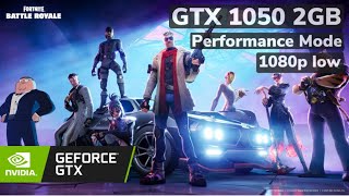 GTX 1050 2GB  i5 4570  Fortnite Performance Mode LOW  Chapter 5 [upl. by Enair]