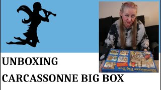 CARCASSONNE BIG BOX Unboxing vom 18 Februar 2023 powered by Nightshade TV [upl. by Nojad]