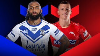 NRL 2024  Bulldogs v Dolphins Round 24  Match Preview [upl. by Yehc542]