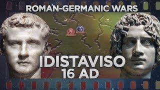 Idistaviso 16 AD  RomanGermanic Wars DOCUMENTARY [upl. by Anitahs920]