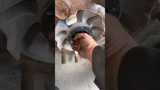 Part 2 wheel seal leak comeoverhere dieseltech diesel Customerstates dieselmechanic [upl. by Lilybelle]