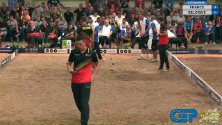 Petanque EK 2017 Belgie tegen Frankrijk [upl. by Nuawed187]