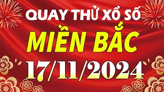 Quay thử kết quả xổ số miền bắc hôm nay ngày 17112024 quay thử xs Thái Bình Miền Bắc XSMB XSTB [upl. by Averill35]