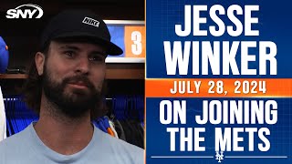 Jesse Winker on his relationship with Mets fans ahead of first game with team  SNY [upl. by Meriel661]