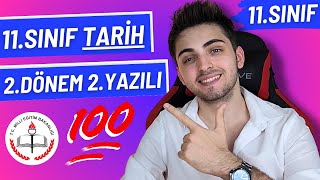 11Sınıf Tarih 2Dönem 2Yazılı Çözümü 🔥  \u00100 MEB Uyumlu  11sınıf [upl. by Pryce]