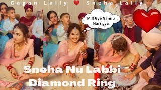 Sneha Jitti Viah Wali Game Vich 🥰 Gagan lally  Sneha lally  Punjabi Vlogs GAGANLALLYVLOGS [upl. by Isied804]