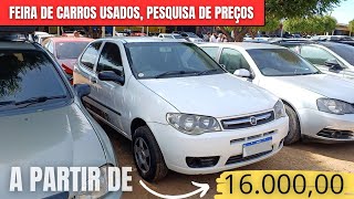 âœ…ï¸ PESQUISA DE PREÃ‡OS NA MAIOR FEIRA DE CARROS USADOS EM ARAPIRACA ALAGOAS [upl. by Baylor]