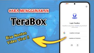 Cara Menggunakan Aplikasi Terabox 2024 [upl. by Sabrina]