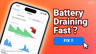 iPhone Battery Draining After iOS 18 Update？Here is the Fix [upl. by Hambley]