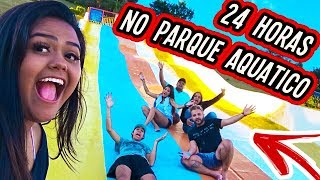 24 HORAS NO PARQUE AQUÁTICO 2 [upl. by Zerimar747]