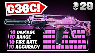 the SECRET G36C in WARZONE is INSANE BEST HOLGER 26 CLASS SETUPLOADOUT COLD WAR WARZONE [upl. by Nivrehs]