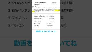 【第二種作業環境測定士 関係法令】R58 問11～問15 shorts 作業環境測定士 関係法令 [upl. by Gwenora]