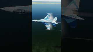 F16 Viper Out Rates Em on the Deck DCS [upl. by Towroy]