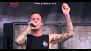 parkway drive  carrion live  graspop metal meeting 2015 HD [upl. by Eeliab593]