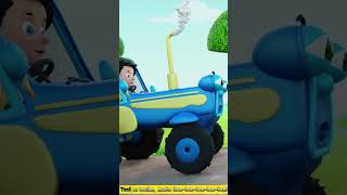 EL TRACTOR AZUL  Canciones Infantiles con Tractores 🚜 [upl. by Ahsitauq]