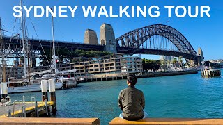 Sydney Walking Tour  Harbour Bridge  Australia [upl. by Aihsenak641]