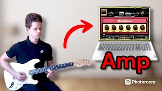 Guitar with an Amp Simulator Guitar Rig 7  Demo [upl. by Lemay]