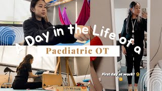 A DAY IN THE LIFE OF A PEDIATRIC OCCUPATIONAL THERAPIST [upl. by Ruamaj522]