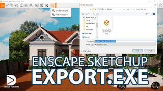 Enscape SketchUp Exportexe [upl. by Meeharbi]