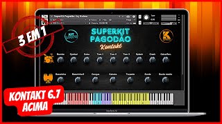 Superkit Pagodão 🎹 KONTAKT 67 acima [upl. by Innad870]