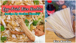 Recipe from Gordon Ramsay EGGFRIED RICE NOODLES WITH CHICKEN ❤️ [upl. by Yance]