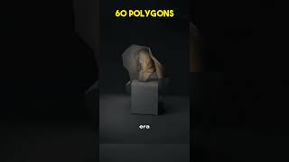 The difference between a game with 1 polygon vs 100000 polygons gameshorts [upl. by Jerald]