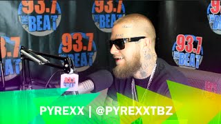 PyRexx Interview at TheBlessedBeatz on 937TheBeat 04032016 [upl. by Dewar59]