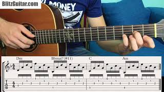 Most Common Fingerstyle Arpeggio with Beautiful Chord Progression [upl. by Manlove]