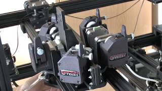 3D Printer Upgrade to Five Bondtech BMG Extruders [upl. by Weibel559]