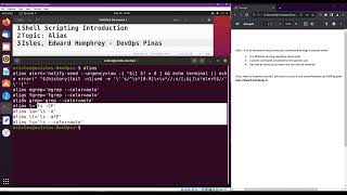 Linux Basics  Aliases  Part 1 of 2 [upl. by Galateah]