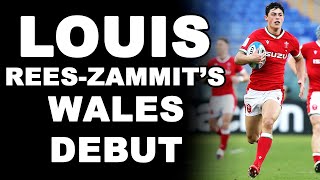 Louis ReesZammits Wales Debut [upl. by Gnohp752]