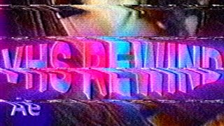 How To Make A VHS Rewind Effect After Effects Tutorial [upl. by Eng817]