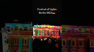 Festival of Lights Berlin 2024 Vlog coming today berlin lichterfest festivaloflightsberlin [upl. by Tuneberg]