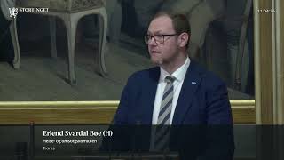 26112024 Sak 5 1 Erlend Svardal Bøe [upl. by Aicillyhp]