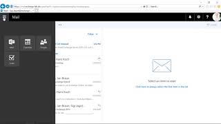 Exchange Server 2019 CU1 Calendar Improvements in OWA [upl. by Joses48]