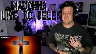 Madonna  Live To Tell Live REACTION [upl. by Llerehc301]