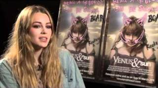 Keeley Hazell Interview [upl. by Nodnil975]