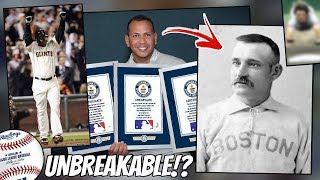 Baseballs Most UNBREAKABLE Records MLB [upl. by Tait]