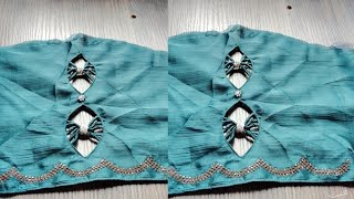 full sleeve design cutting and stitching beautiful blouse and suit sleeve design cuttingampstitching [upl. by Henn996]