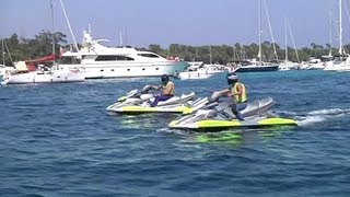 AlpesMaritimes  des gendarmes en jet ski [upl. by Gaylene187]