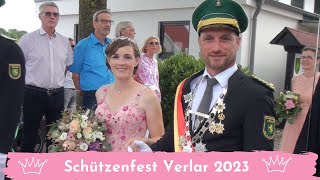 Schützenfest Verlar 2023 [upl. by Elcarim]