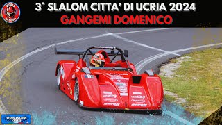 Gangemi Domenico 3° Slalom Città di Ucria 2024 [upl. by Nagud483]